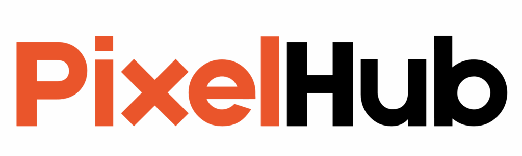 logo pixelhub jaune
